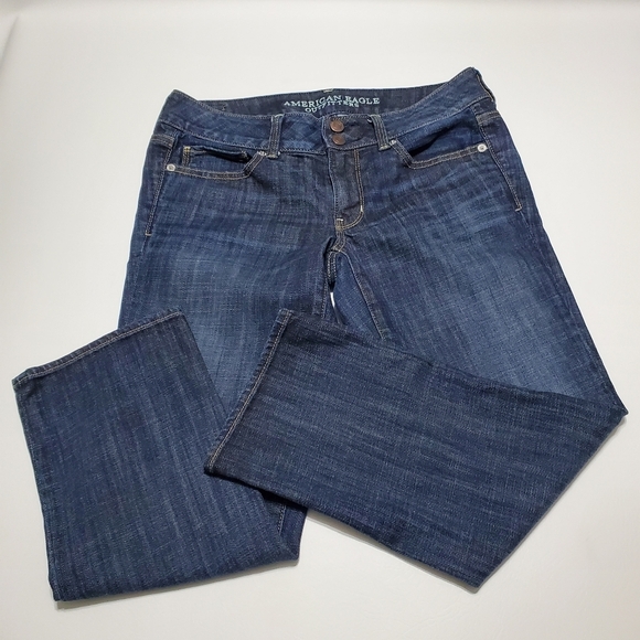 American Eagle Outfitters Denim - American Eagle Artist Crop Stretch Blue Jeans AEO RN 54485